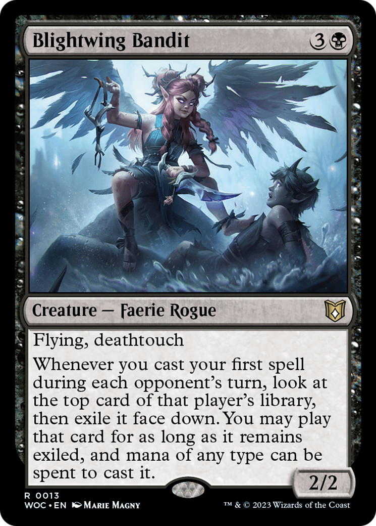 Image of Blightwing Bandit (WOC-013) - Wilds of Eldraine Commander