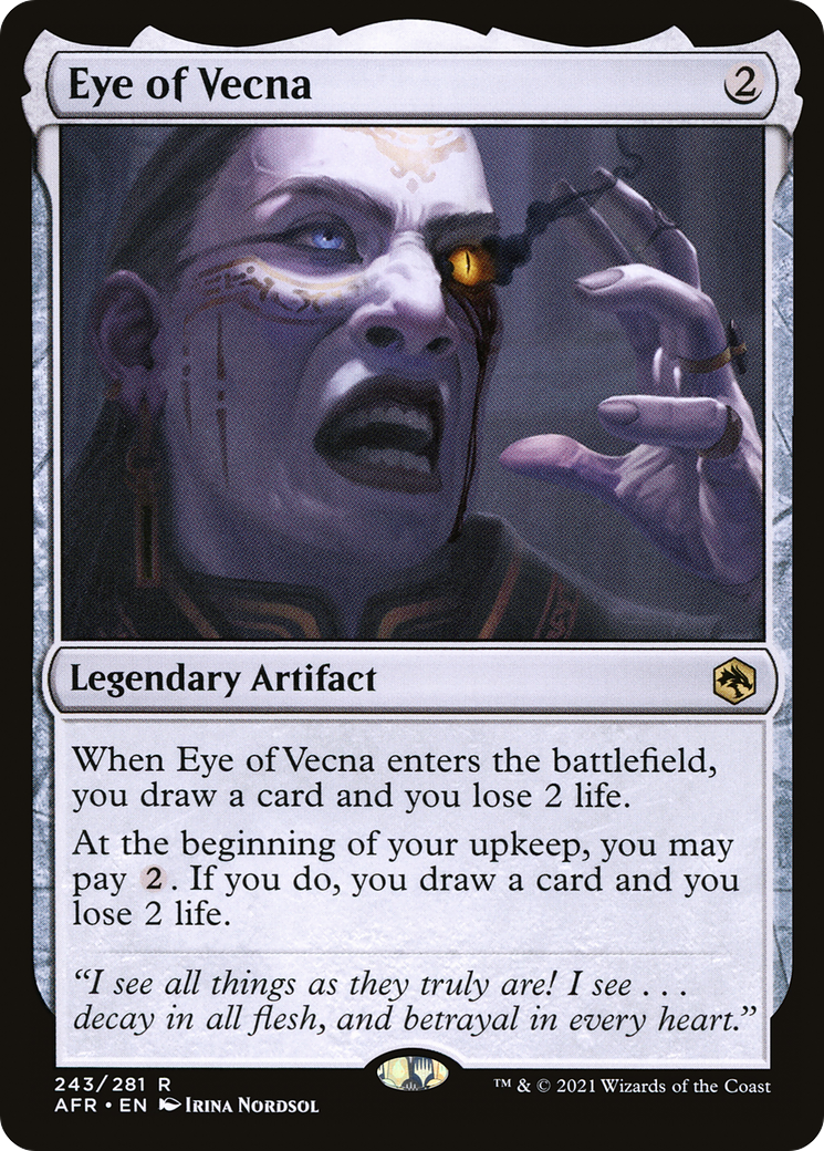 Image of Eye of Vecna (AFR-243) - Adventures in the Forgotten Realms Foil