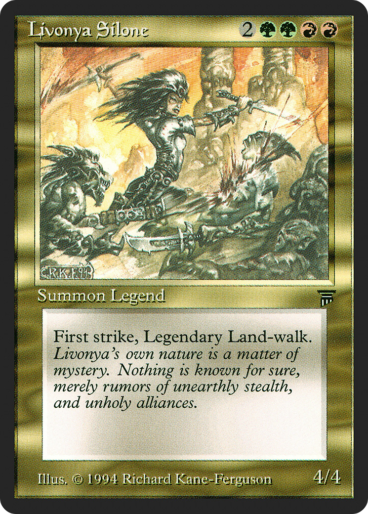 Image of Livonya Silone (LEG-) - Legends
