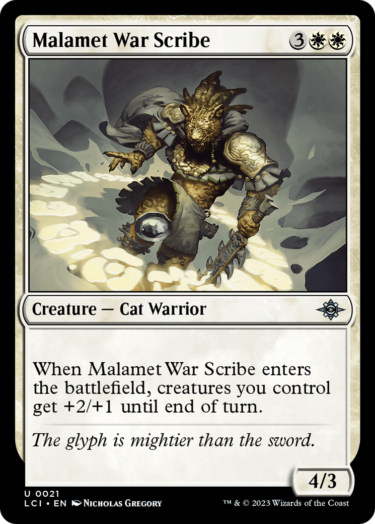 Image of Malamet War Scribe (LCI-021) - The Lost Caverns of Ixalan