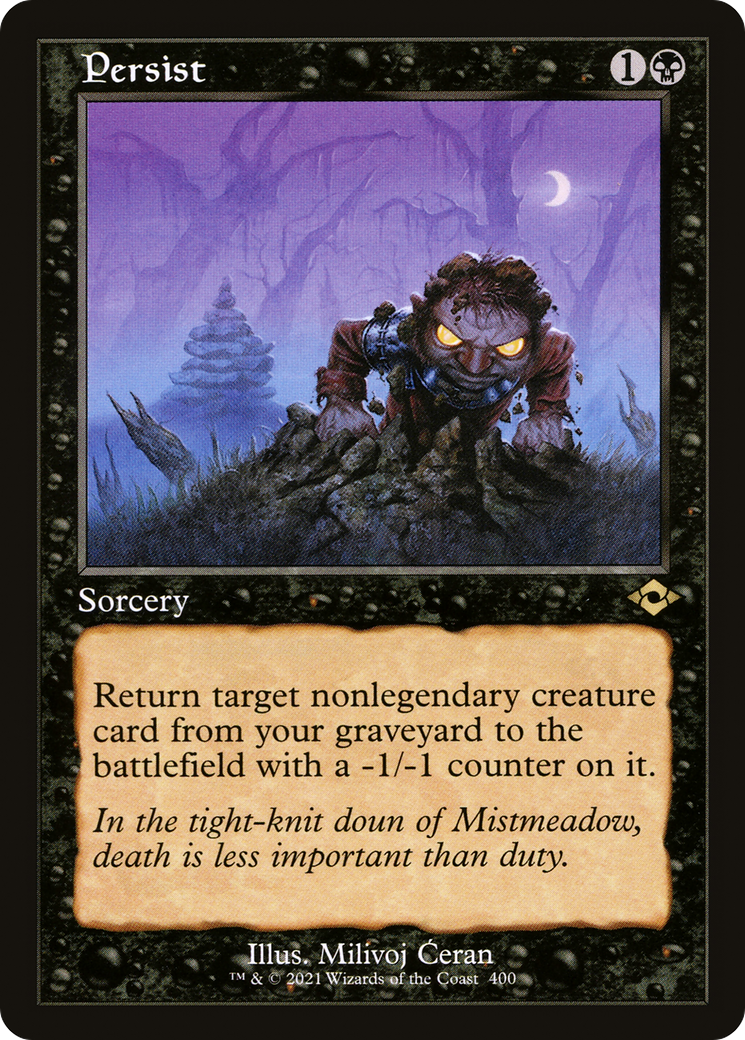 Image of Persist (Retro Frame) (MH2-400) - Modern Horizons 2
