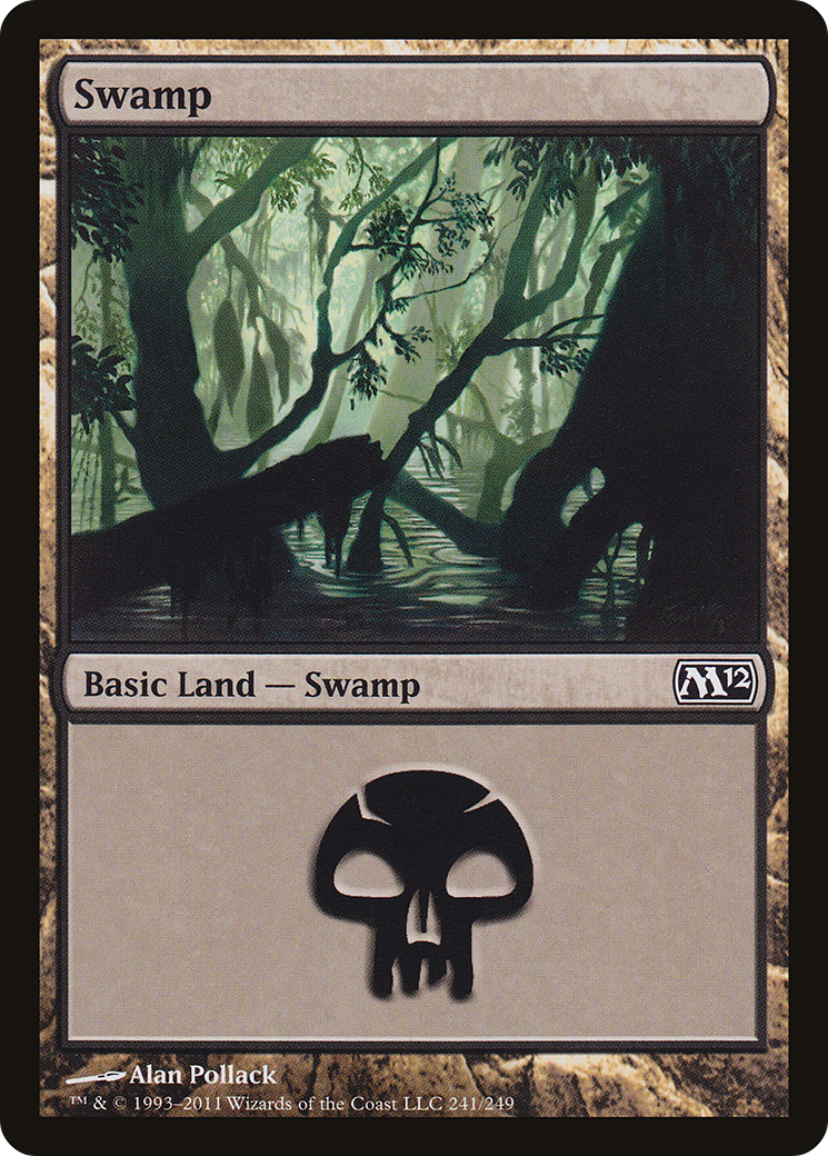 Image of Swamp (241) (M12-241) - Magic 2012