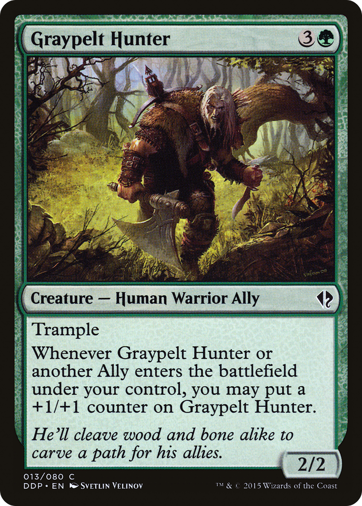 Image of Graypelt Hunter (DDP-013) - Duel Decks: Zendikar vs. Eldrazi