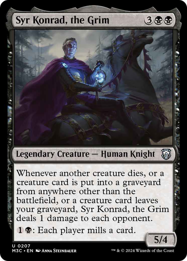 Image of Syr Konrad, the Grim (M3C-207) - Modern Horizons 3 Commander