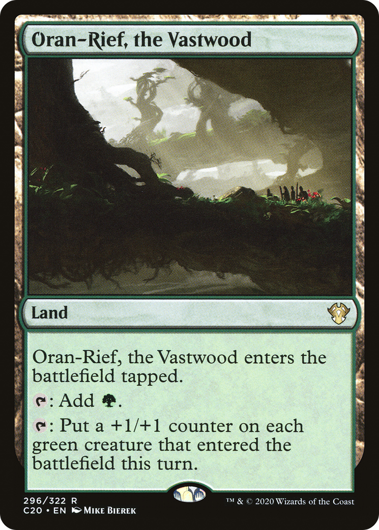 Image of Oran-Rief, the Vastwood (C20-296) - Commander 2020