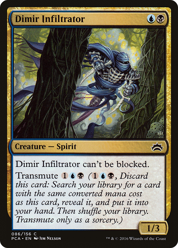 Image of Dimir Infiltrator (PCA-086) - Planechase Anthology