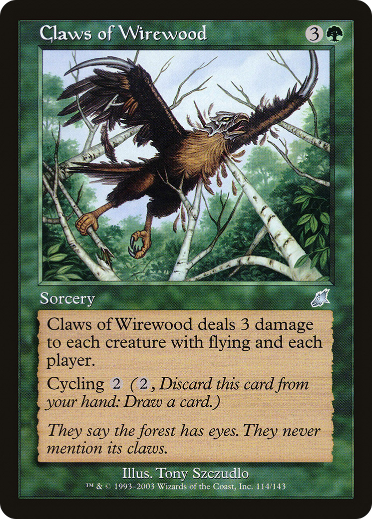 Image of Claws of Wirewood (SCG-114) - Scourge