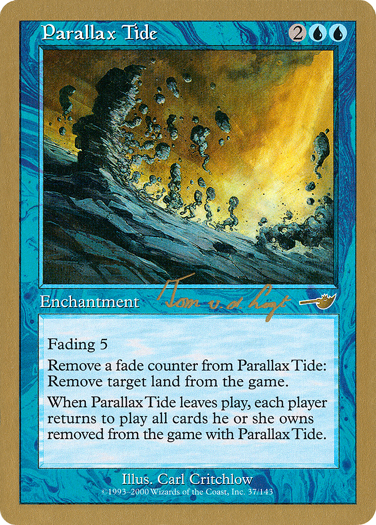 Image of Parallax Tide - 2000 Tom van de Logt (NMS) (WCD-) - World Championship Decks 2000
