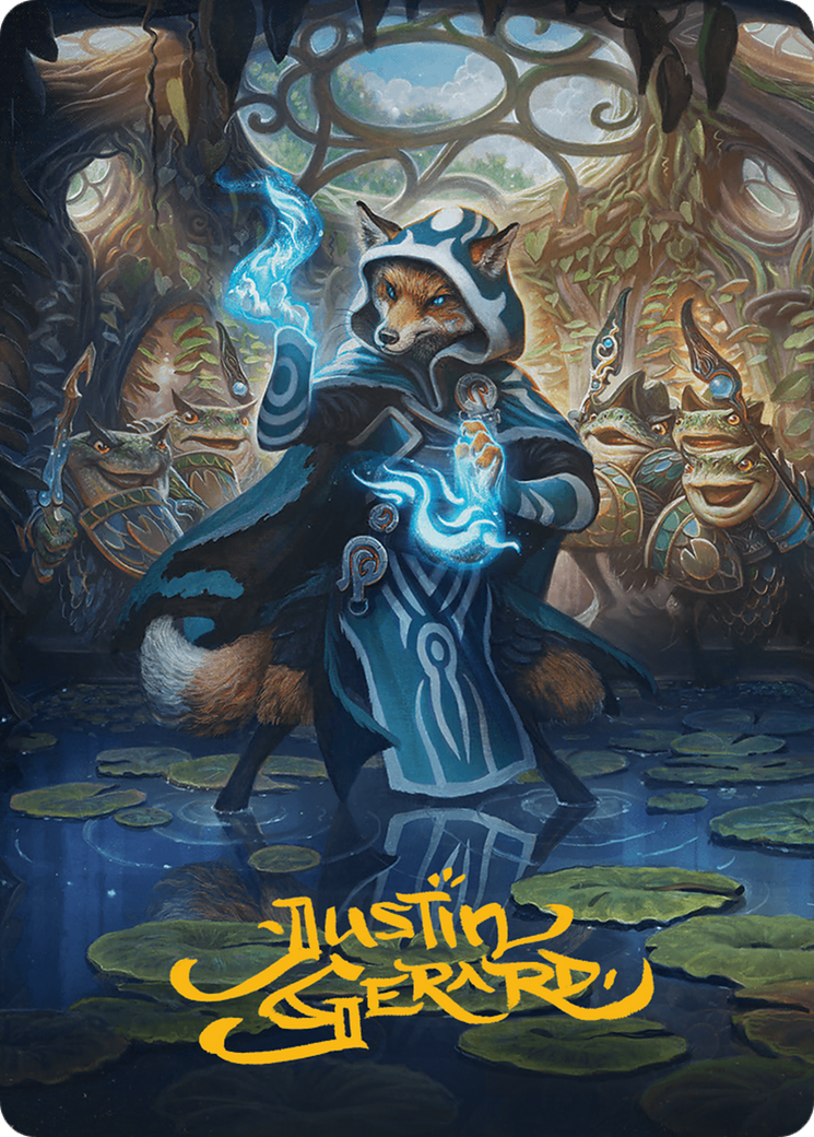 Image of Jace, the Mind Sculptor // Jace, the Mind Sculptor (ABLB-049) - Bloomburrow Art Series (Borderless)