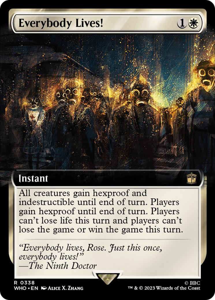 Image of Everybody Lives! (Extended Art) (WHO-338) - Doctor Who: (Extended Art)
