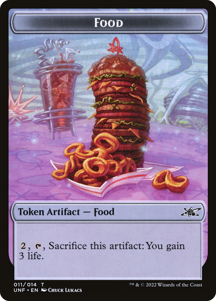 Image of Food Token (011) (UNF-011) - Unfinity Tokens