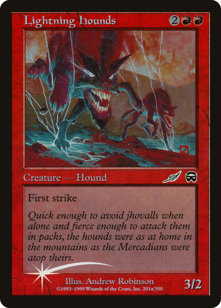 Image of Lightning Hounds (MEDIA-2000-1) - Media and Collaboration Promos Foil