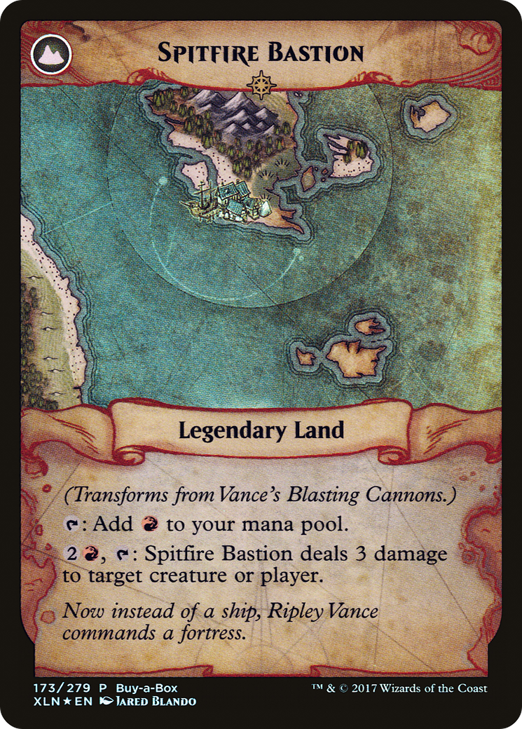 Image of Vance's Blasting Cannons (BABP-173) - XLN Treasure Chest: (compasslanddfc) Foil
