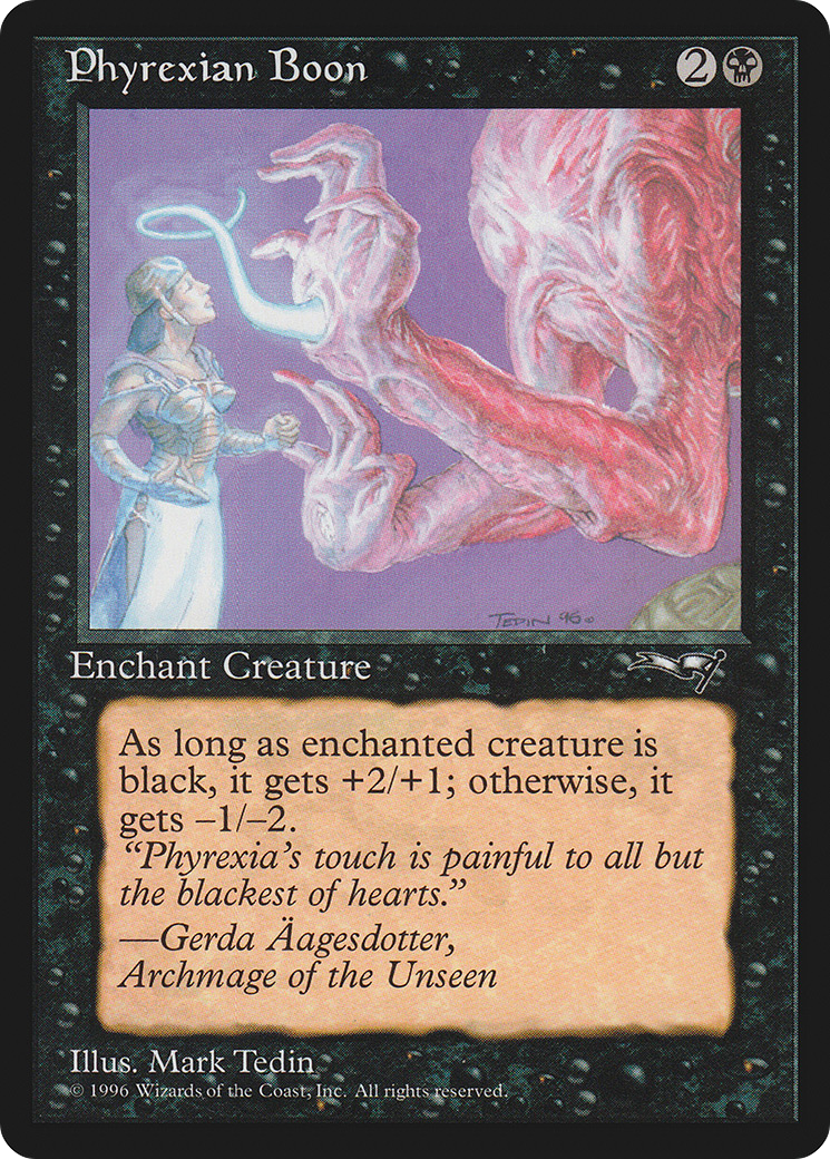 Image of Phyrexian Boon (ALL-023) - Alliances