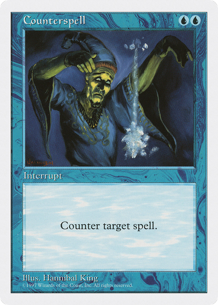 Image of Counterspell (5ED-077) - Fifth Edition