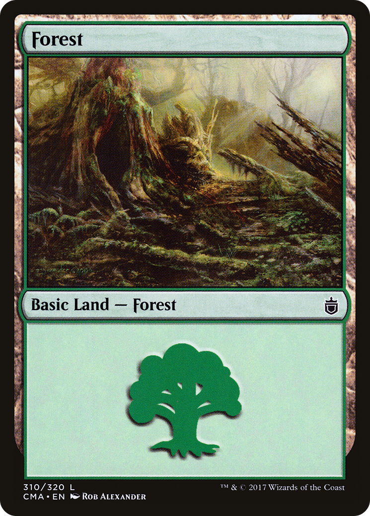 Image of Forest (310) (CMA-310) - Commander Anthology