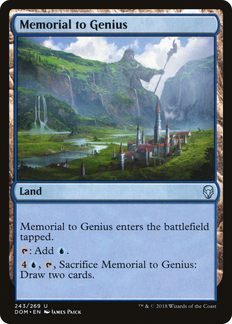 Image of Memorial to Genius (DOM-243) - Dominaria