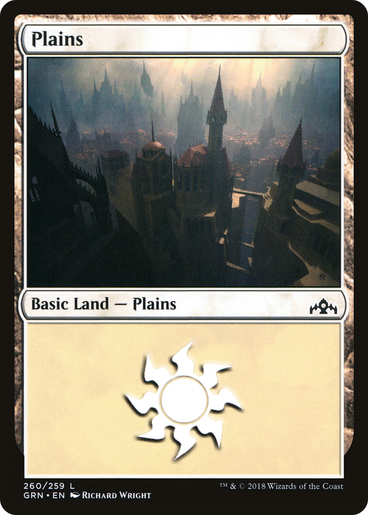 Image of Plains (GRN-260) - Guilds of Ravnica