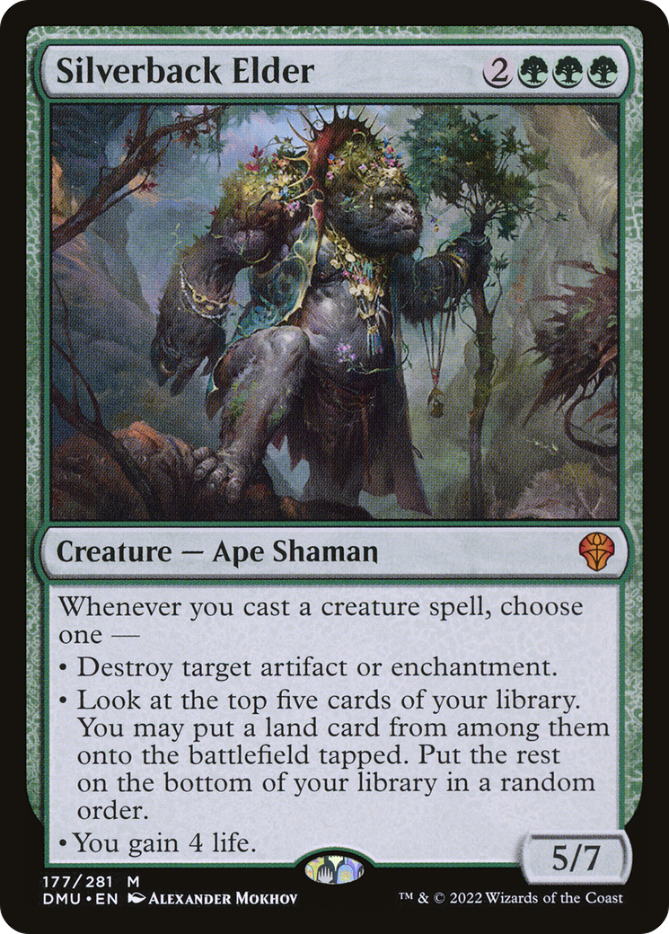 Image of Silverback Elder (DMU-177) - Dominaria United