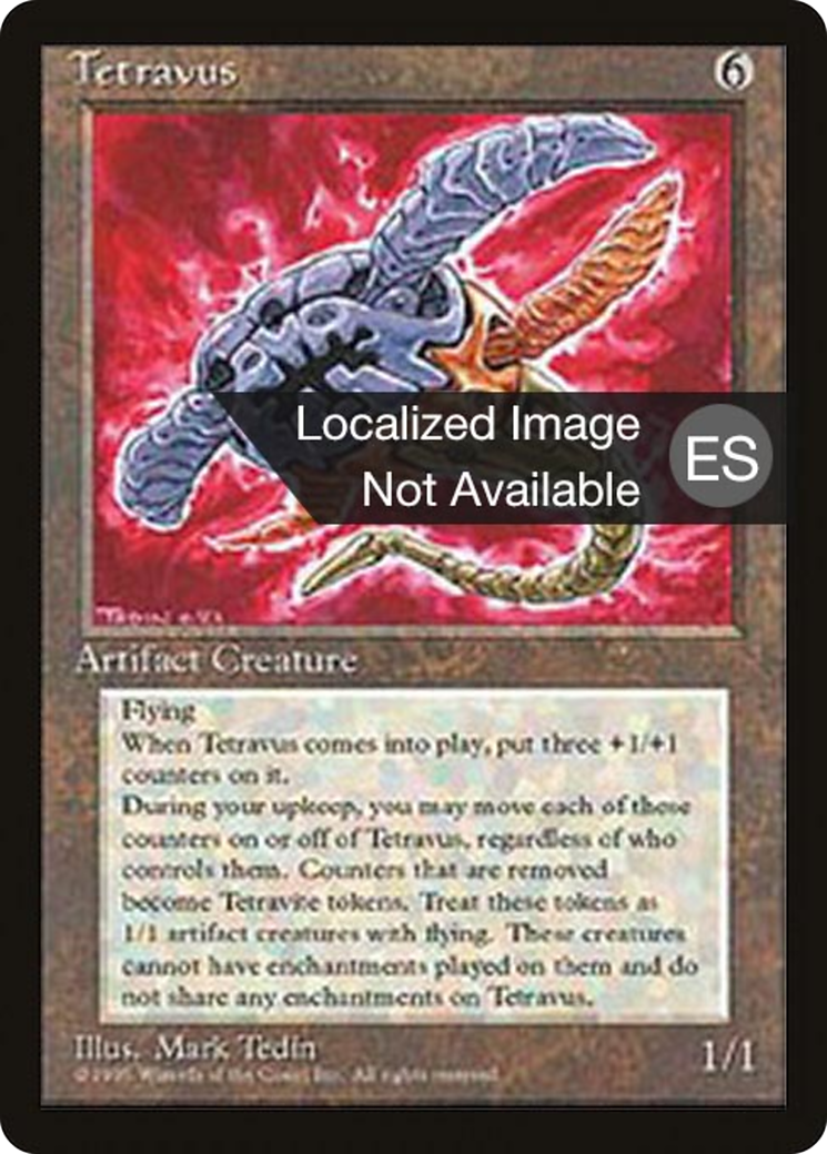 Image of Tetravus (4BB-) - Fourth Edition Foreign Black Border