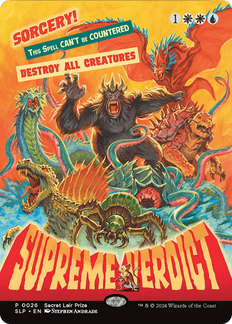 Image of Supreme Verdict (SLP-026) - Secret Lair Showdown