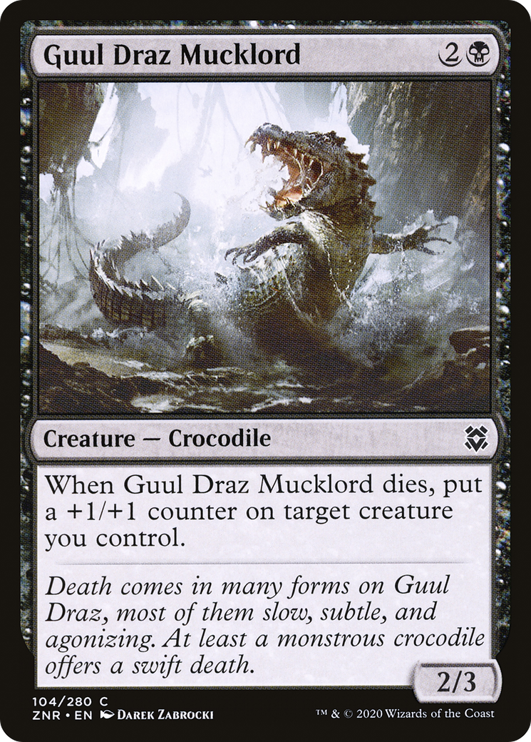 Image of Guul Draz Mucklord (ZNR-104) - Zendikar Rising Foil