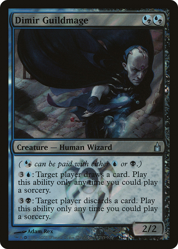 Image of Dimir Guildmage (LARP-245★) - Ravnica: City of Guilds Promos Foil