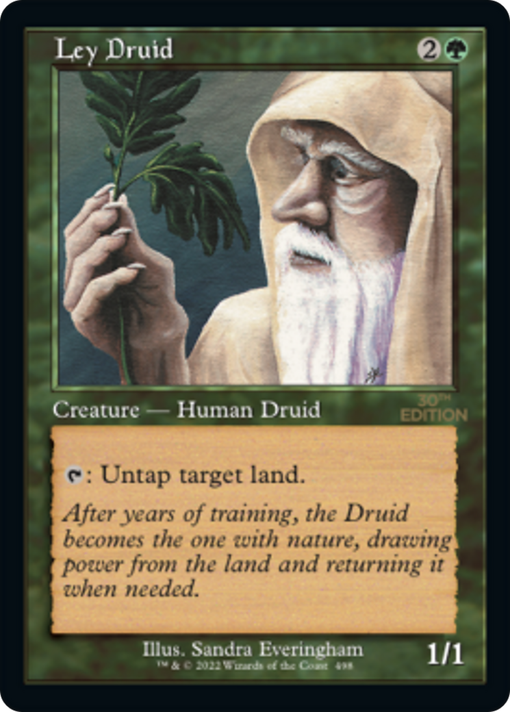 Image of Ley Druid (Retro Frame) (30A-498) - 30th Anniversary Edition