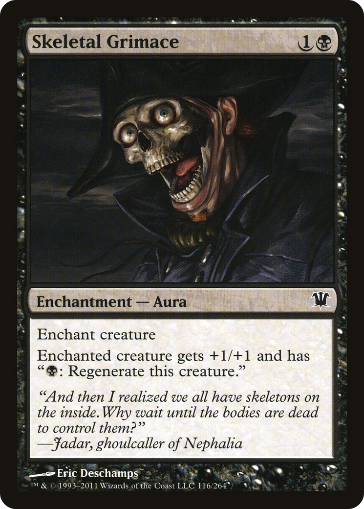 Image of Skeletal Grimace (ISD-116) - Innistrad Foil