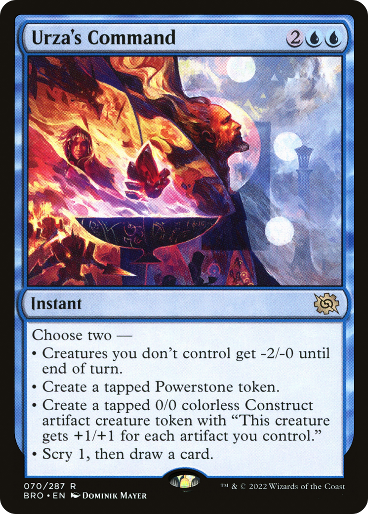 Image of Urza's Command (BRO-070) - The Brothers' War