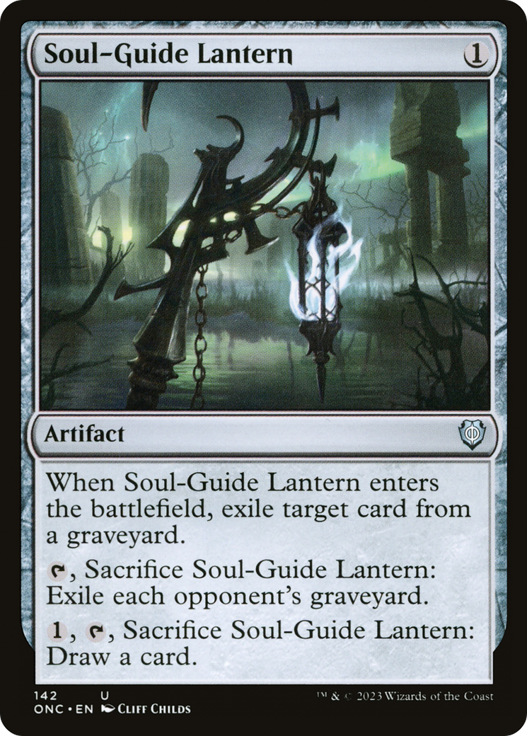 Image of Soul-Guide Lantern (ONC-142) - Phyrexia: All Will Be One Commander