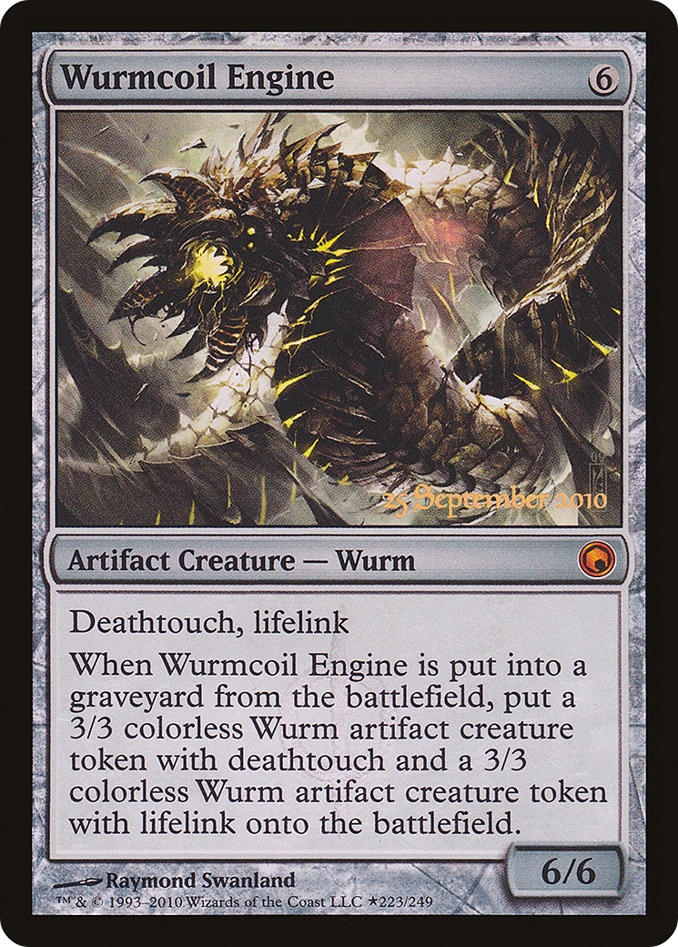 Image of Wurmcoil Engine (PRE-223) - Scars of Mirrodin Promos Foil