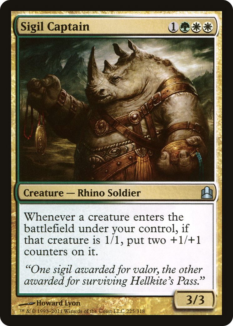 Image of Sigil Captain (CMD-225) - Commander 2011
