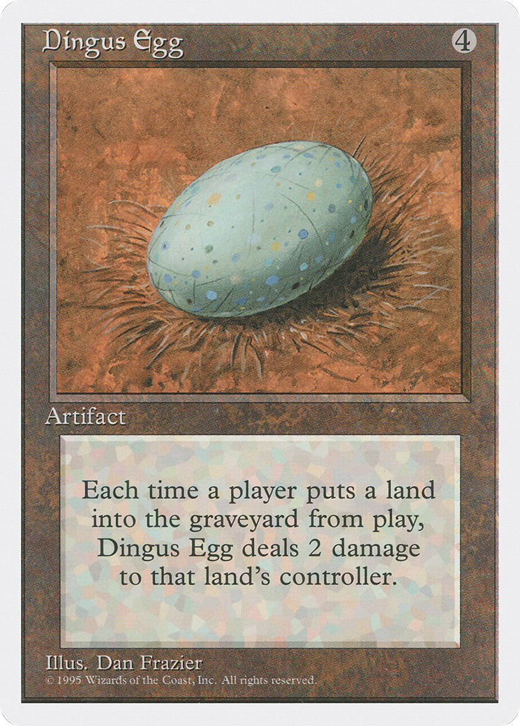 Image of Dingus Egg (4ED-) - Fourth Edition