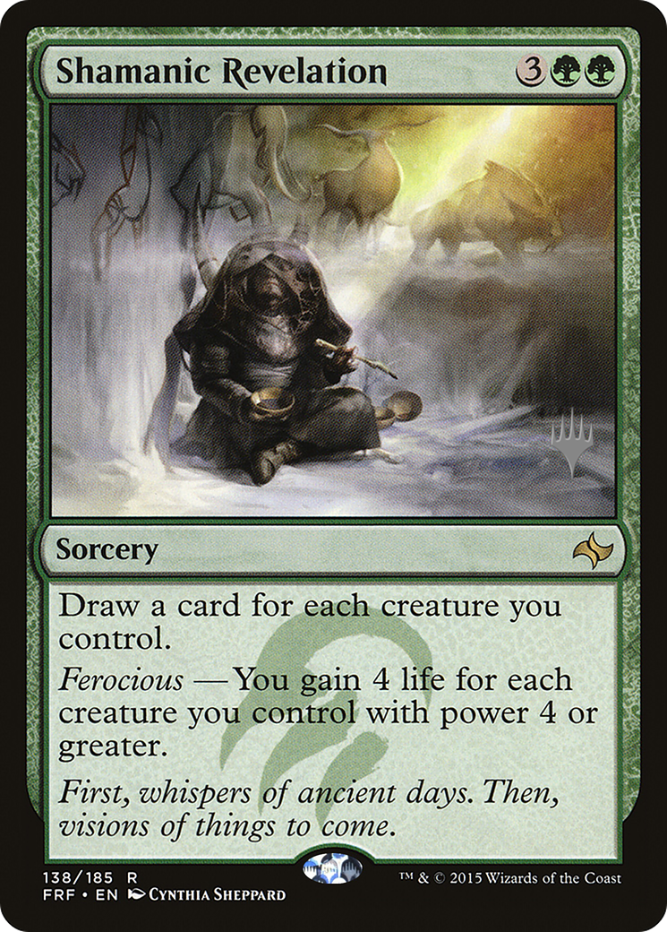 Image of Shamanic Revelation (PPM21-138) - Fate Reforged Promos Foil
