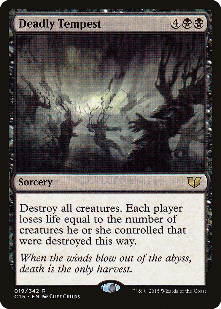 Image of Deadly Tempest (C15-019) - Commander 2015