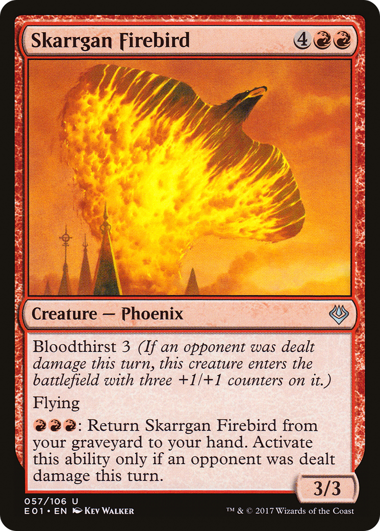 Image of Skarrgan Firebird (AC2-057) - Archenemy: Nicol Bolas