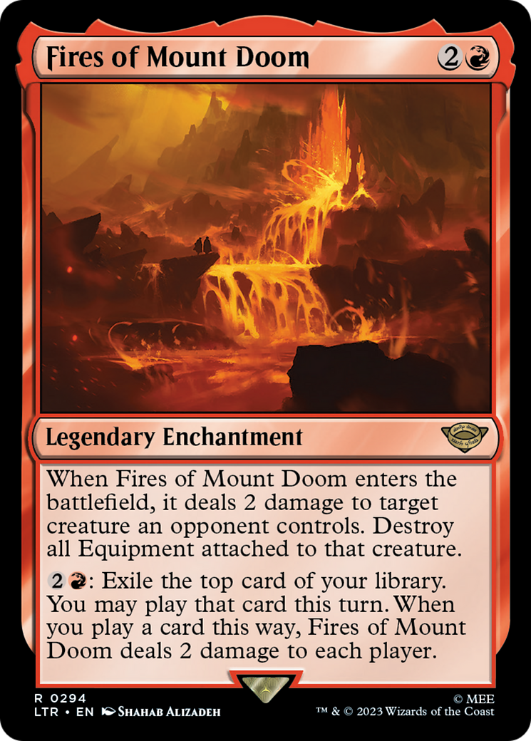 Image of Fires of Mount Doom (LTR-294) - The Lord of the Rings: Tales of Middle-earth