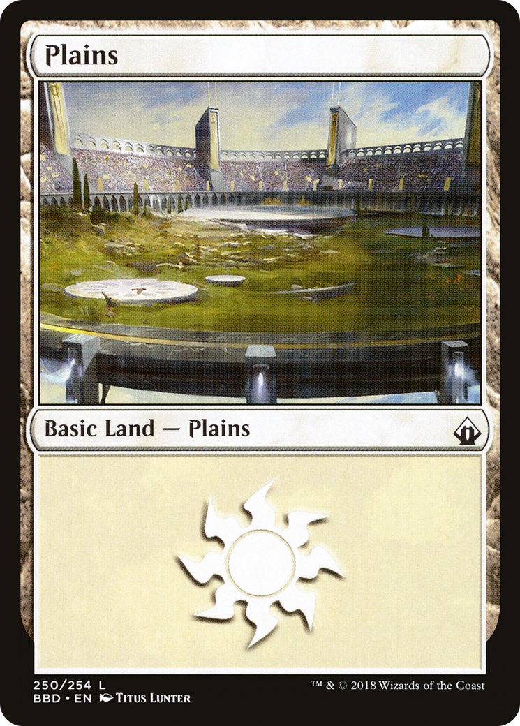 Image of Plains (BBD-250) - Battlebond Foil