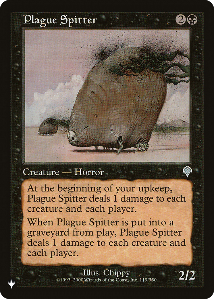Image of Plague Spitter (LIST-INV-119) - The List