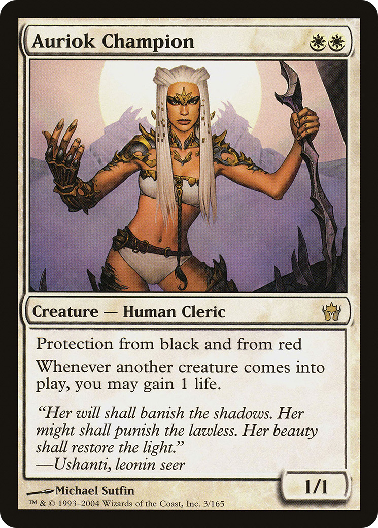 Image of Auriok Champion (5DN-003) - Fifth Dawn