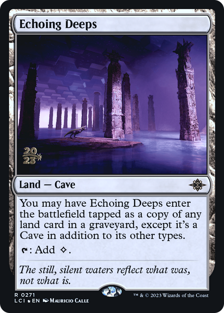 Image of Echoing Deeps (PRE-271) - The Lost Caverns of Ixalan Promos Foil
