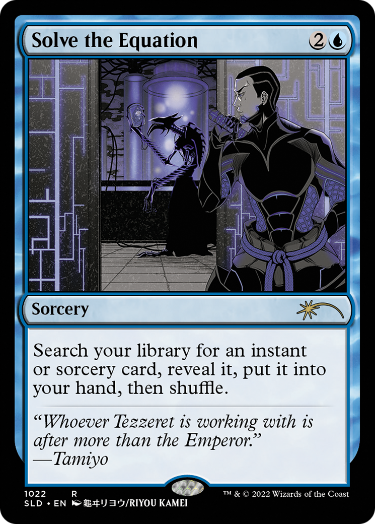 Image of Solve the Equation (SLD-1022) - Secret Lair Drop