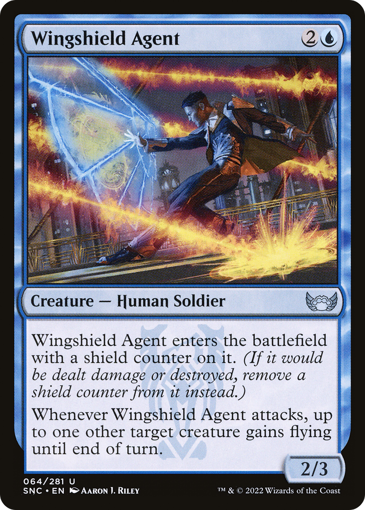Image of Wingshield Agent (SNC-064) - Streets of New Capenna