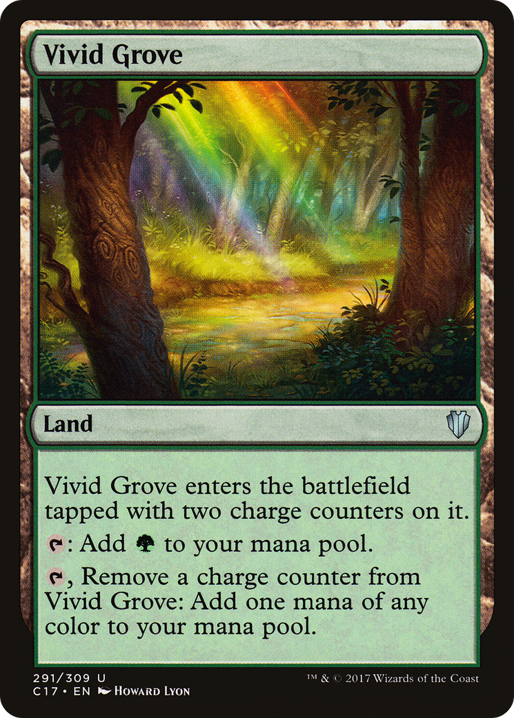 Image of Vivid Grove (C17-291) - Commander 2017