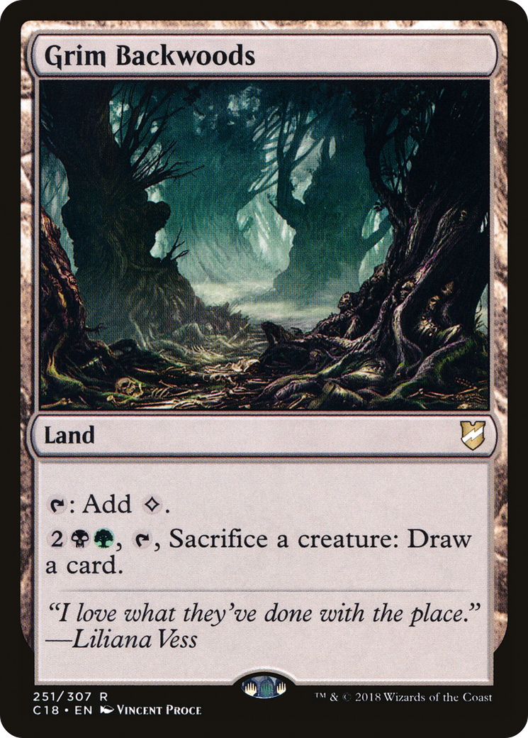 Image of Grim Backwoods (C18-251) - Commander 2018