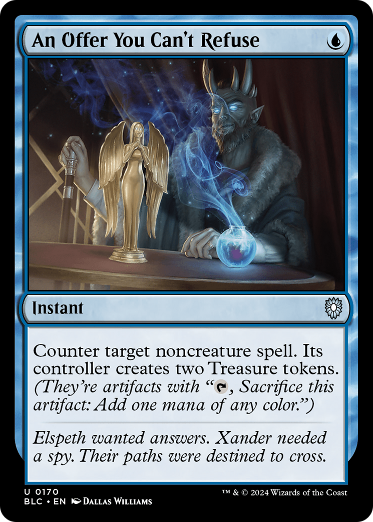 Image of An Offer You Can't Refuse (BLC-170) - Bloomburrow Commander