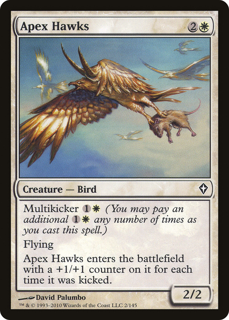 Image of Apex Hawks (WWK-002) - Worldwake Foil
