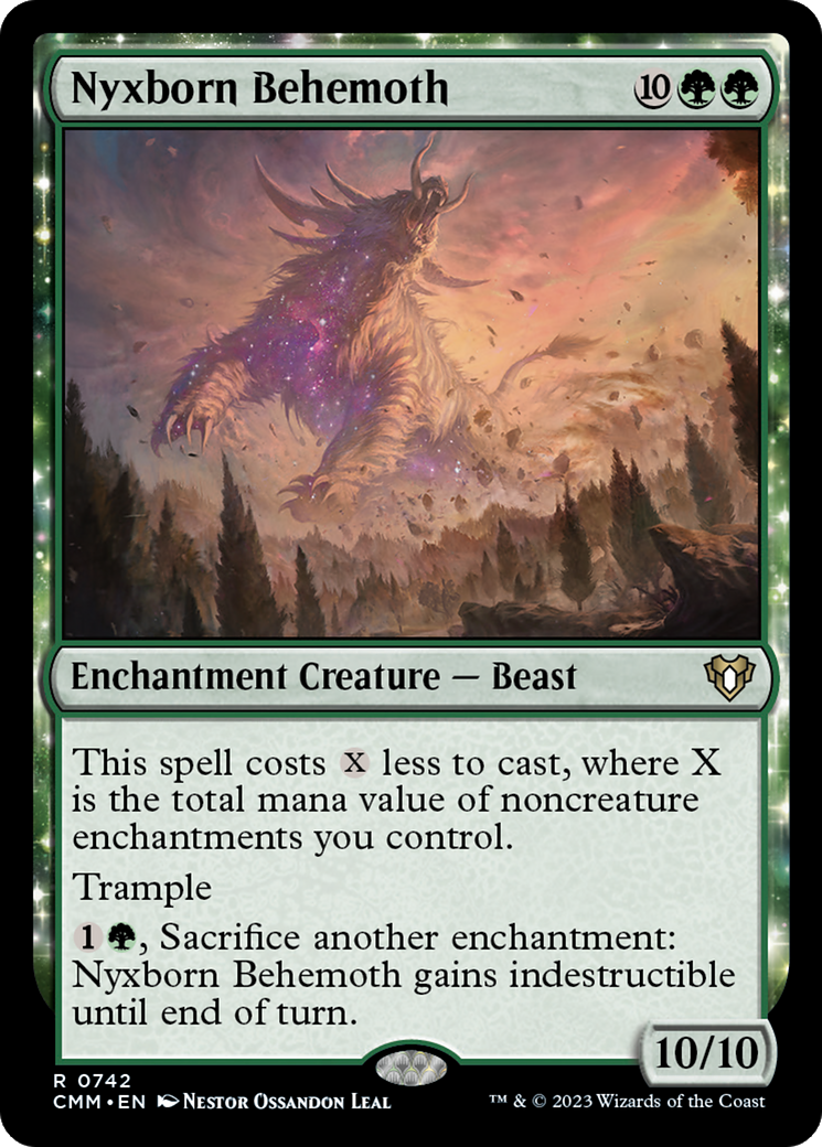 Image of Nyxborn Behemoth (CMM-742) - Commander Masters: (enchantment)