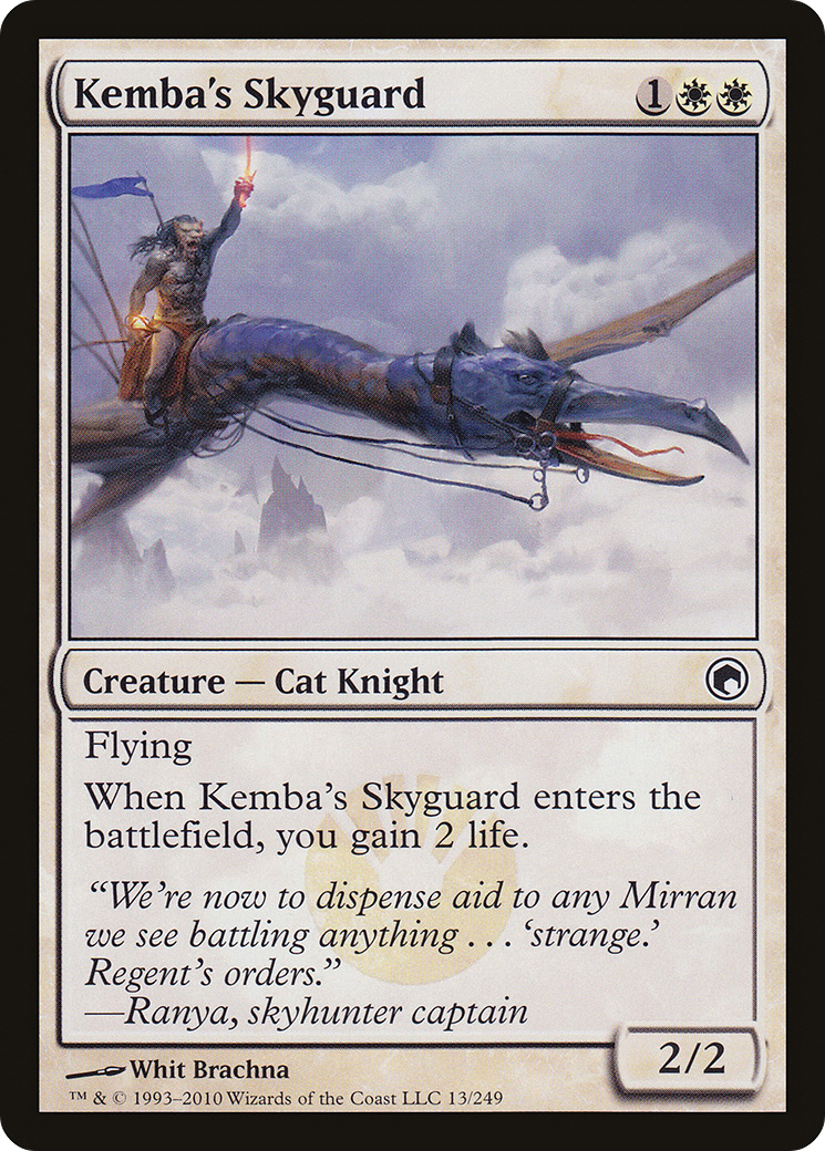 Image of Kemba's Skyguard (SOM-013) - Scars of Mirrodin
